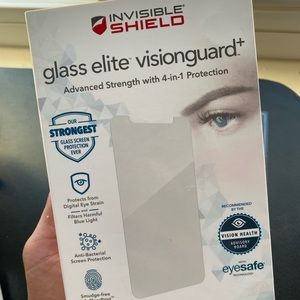 ZAGG - Glass Elite VisionGuard+ for iPhone Xs/X